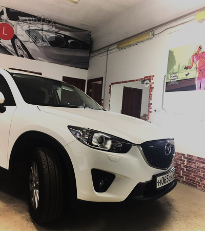 Перетяжка руля Mazda